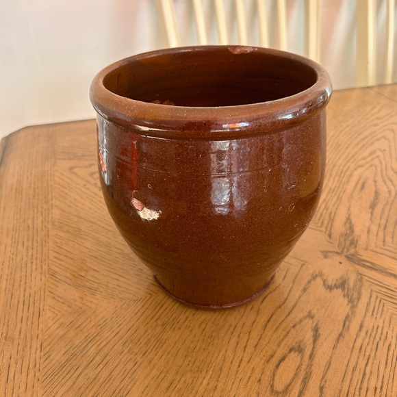 Antique/ Rustic Vase/ decor glass bowl - Picture 2 of 5